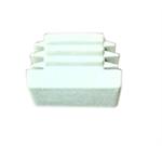 Prop til 25x25 st�lr�r / Plast / Gr�